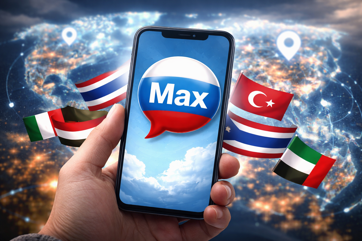 Российский мессенджер Max заработал в 40 странах
