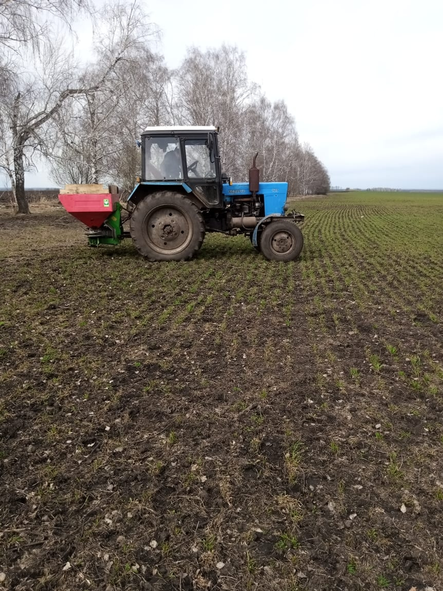 Тракторҙар баҫыуға сыҡты