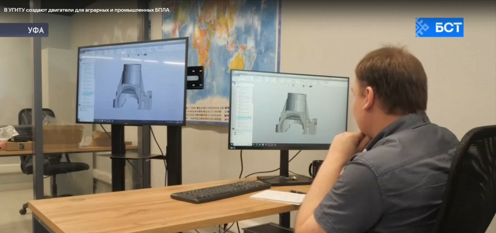 В Центре реверсивного инжиниринга Межвузовского кампуса Уфы создают двигатели д