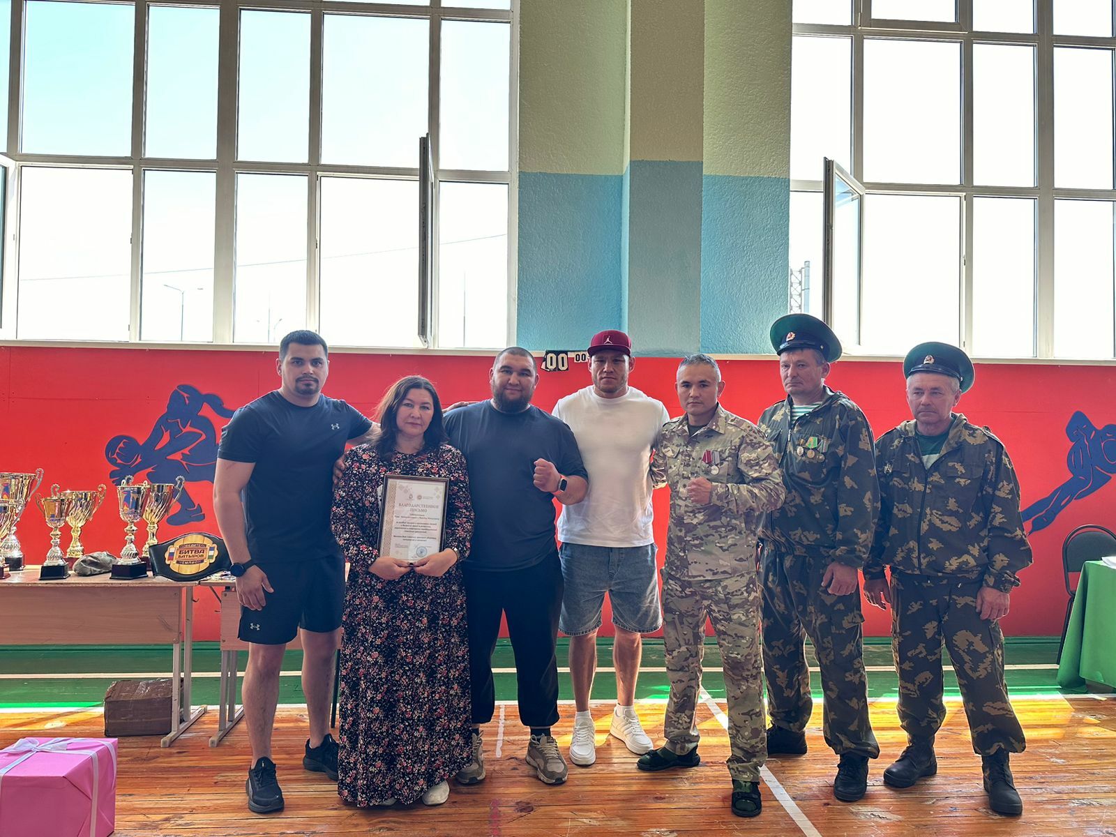 Батырҙар сыҡты алышҡа