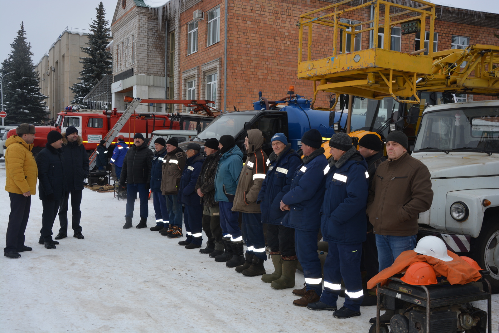 Хәүефле осорға техника әҙерлеге тикшерелде