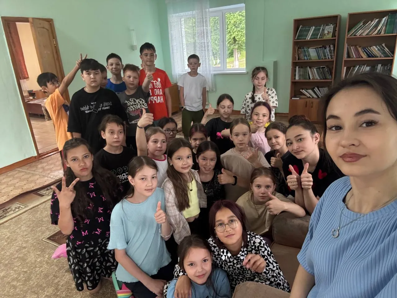 “Красноусол” (“Дубки”) лагерына талантлы балалар йыйылған