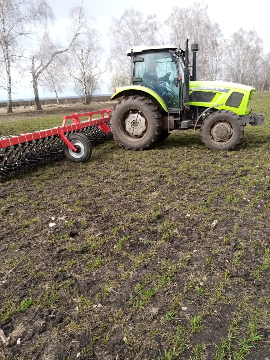 Тракторҙар баҫыуға сыҡты