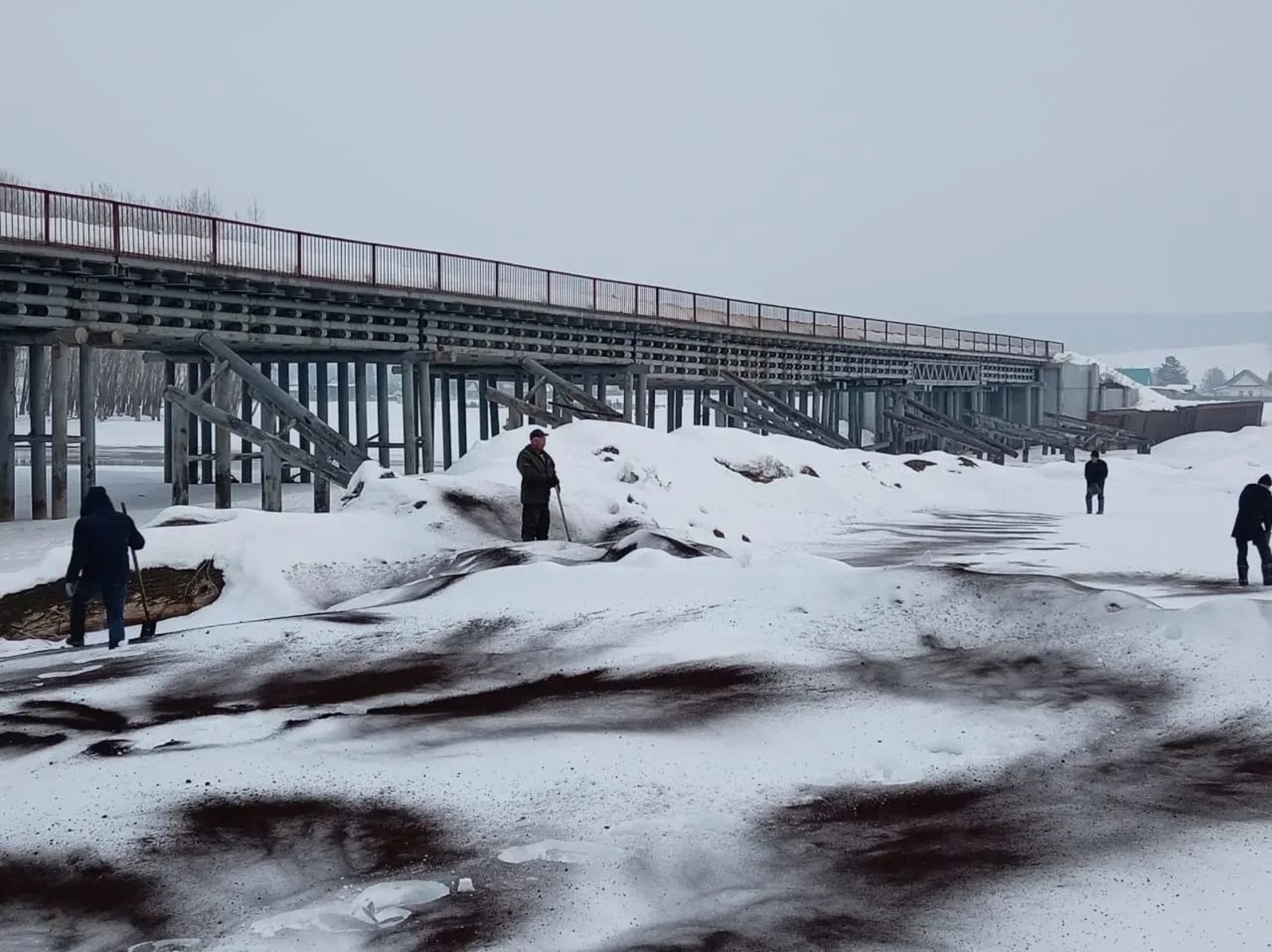 Ташҡынға әҙерлек саралары башланды