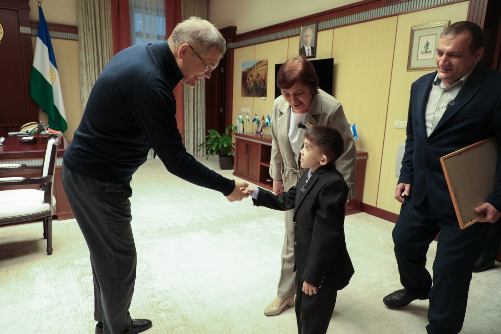 Радий Хәбиров Максим Шаһиморатовтың хыялын тормошҡа ашырҙы