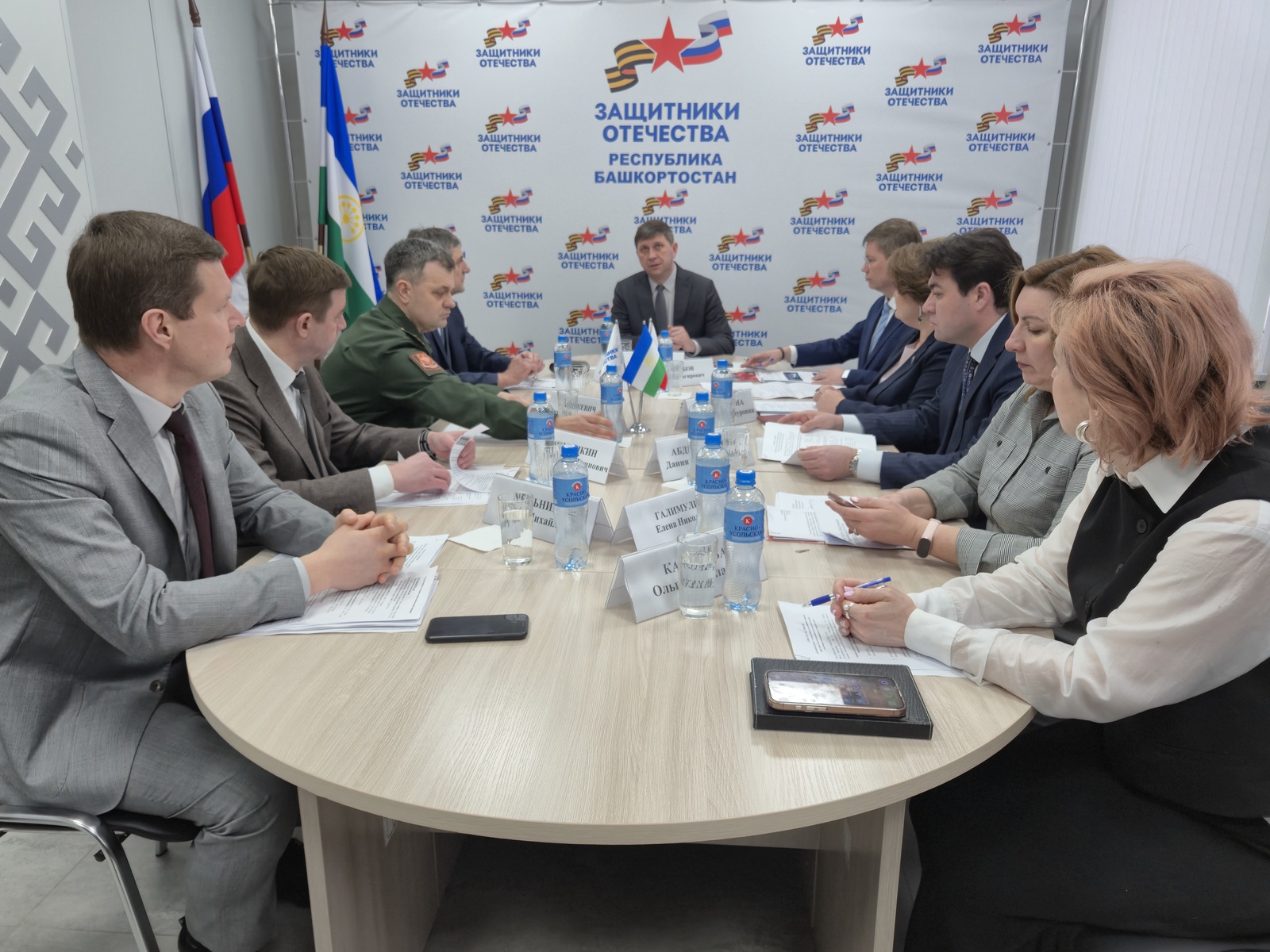 Александр Тихонов ознакомился с работой филиала фонда «Защитники Отечества»