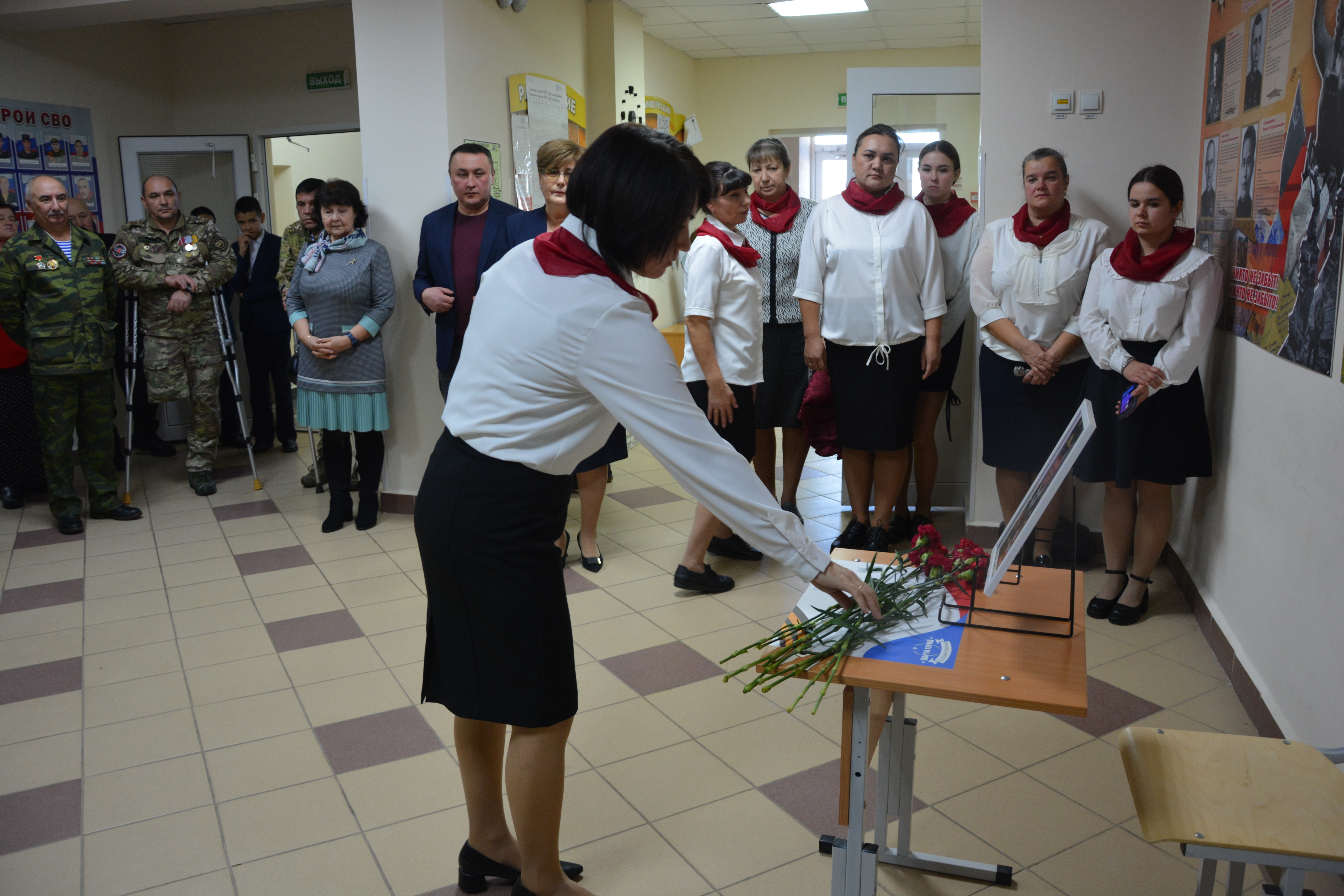 Табын коррекцион мәктәбендә "Герой партаһы" асылды