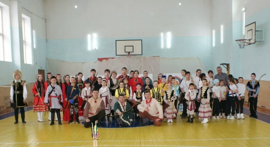 Йәш уҡсылар мәргәнлектә ярышты