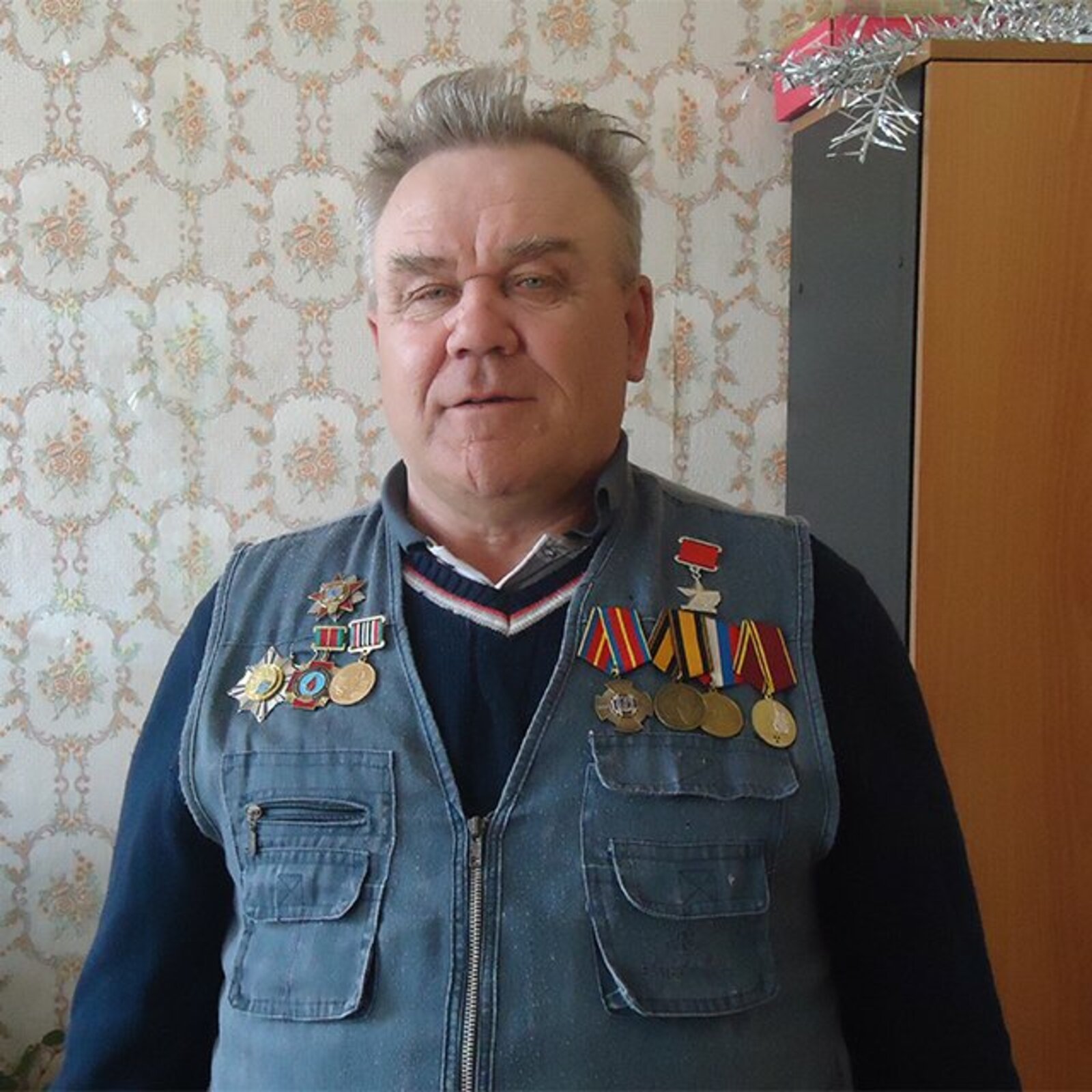 Чернобылсе-ветеран  Николай Дмитриев.