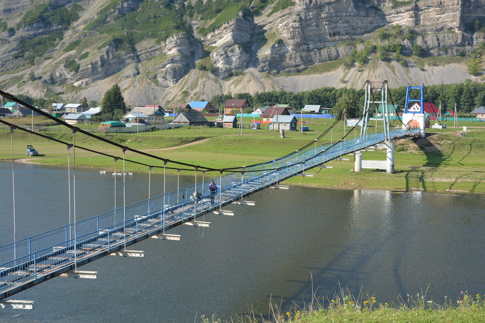 Аҫылмалы күпер йүнәтелә